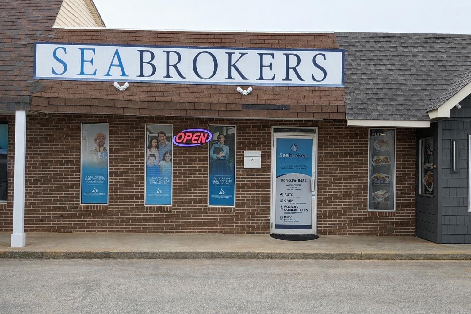 Seabrokers Insurance Greenville — atención bilingüe en español